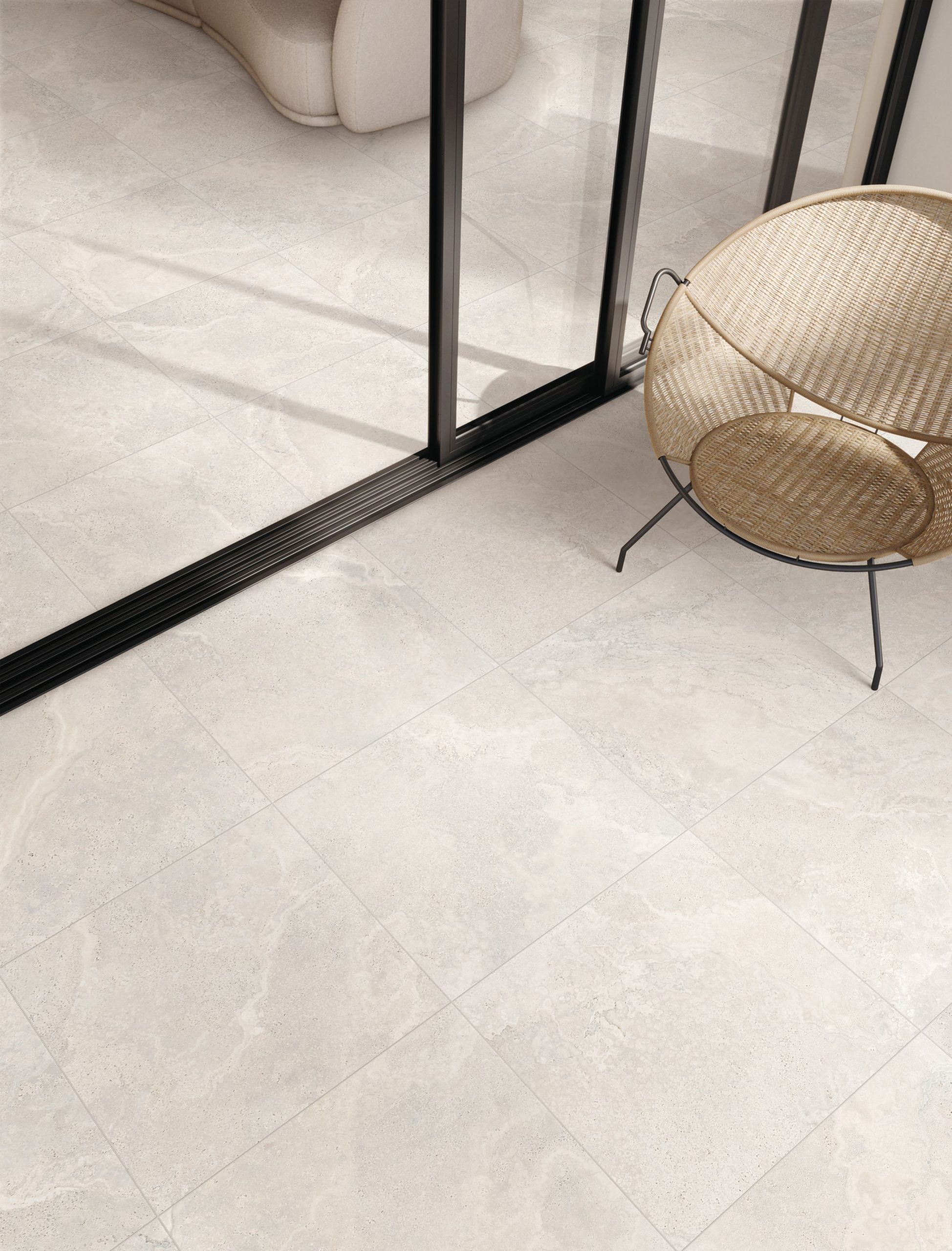 60CR01 CROWN TRAVERTINE WHITE MATT P3 600X600 Gal-2