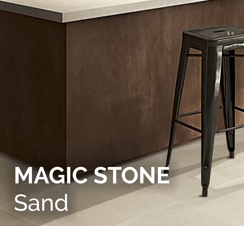 Magic stone sand layout